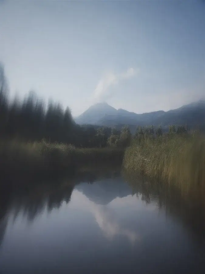 The river's low confession